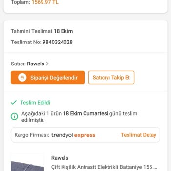 Garanti Kapsamındaki Elektrikli Battaniyem Arızalandı, Satıcıya Ulaşamıyorum