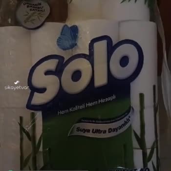 Solo Tuvalet Kağıdı Kötü Kokuyor