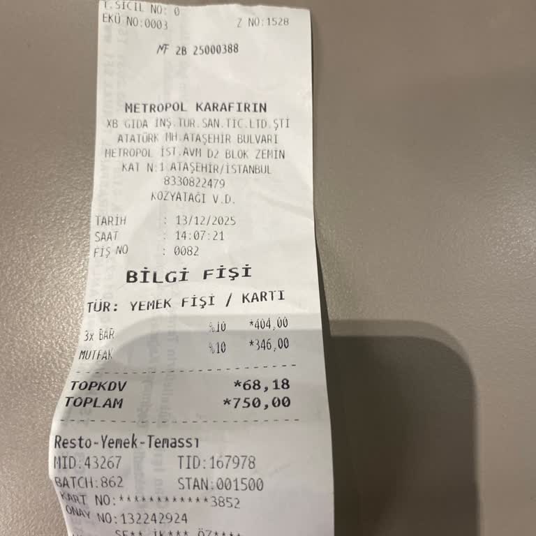 Karafırın’da Hijyen Ve Hizmet Hayal Kırıklığı