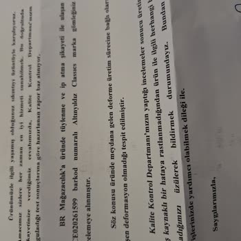 İlk Kullanımda Deforme Olan Gömlek Ve Boyner’in İlgisiz Yaklaşımı