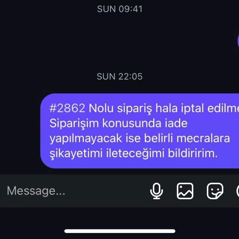 Zillo Wear Siparişim Gelmedi Ücret İadesi Yapılmadı İletişim Yok