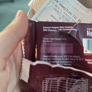 Bozuk Ve Erimiş Caramio Çikolata Hayal Kırıklığı Yarattı: Ürün Değişimi Ve Önlem Talebi