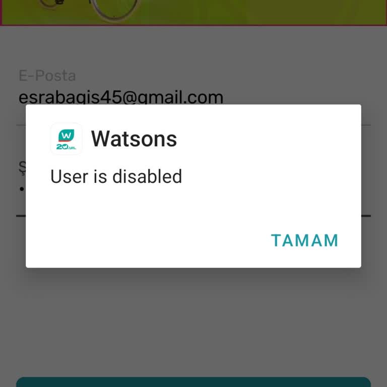 Watsons Hesabıma Erişemiyorum, Puanlarım Ve Haklarım Kayboldu