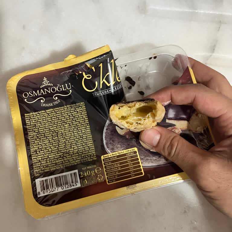 BİM’den Aldığım Ekler Tatlısının Kremasız Ve Boş Çıkması Nedeniyle Hayal Kırıklığı Yaşadım