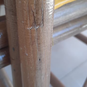 Runica Bambu Masa Sandalye Ayıplı Ürün Teslimi