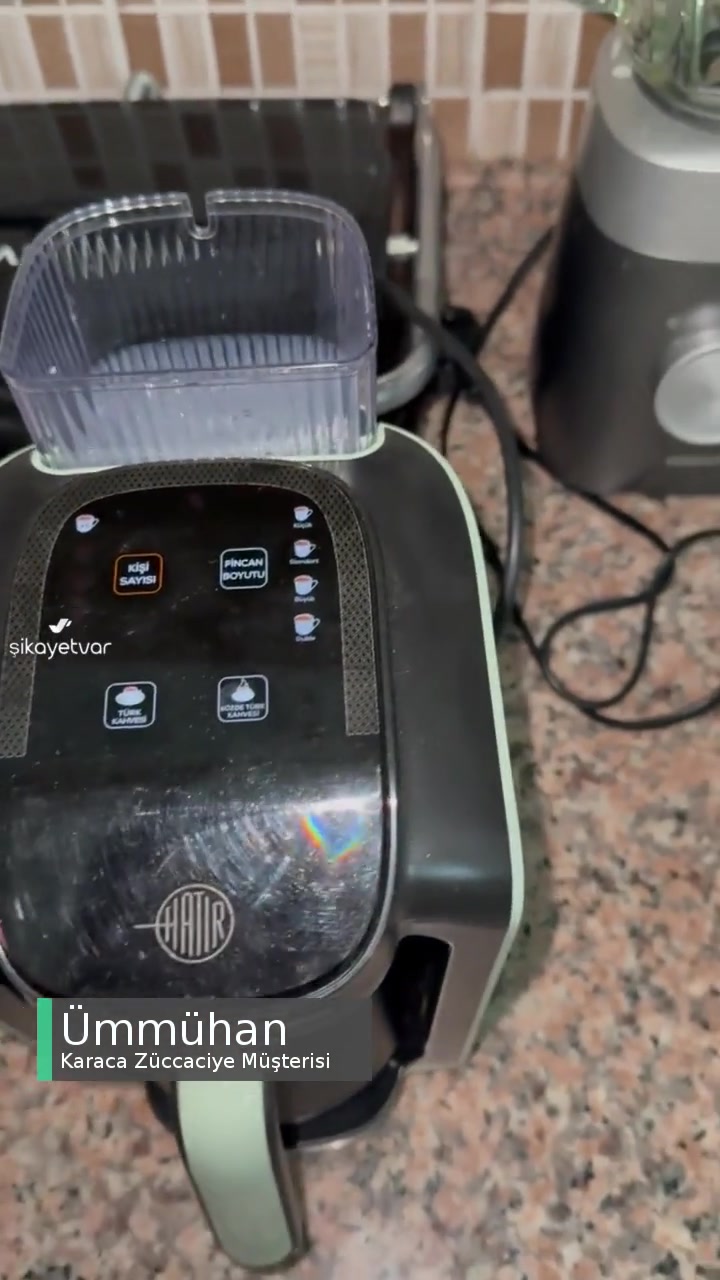 Karaca Hatır Kahve Makinesi Şikayeti videonun kapak resmi