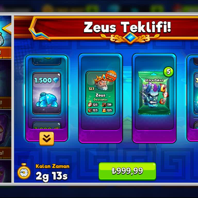 Satın Alınan Zeus Kış Paketi Oyunda Aktif Olmadı