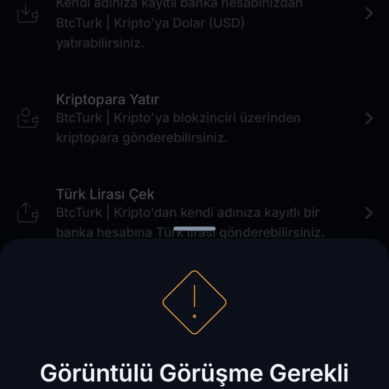 BTCTURK Hesabımda Haftalardır Süren Kısıtlama ve Paramın Kullanılamaması Mağduriyet Yaratıyor