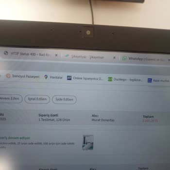 Trendyol İade Edilmeyen Ürün Bedelleri Nedeniyle Mağduriyet Yaşıyorum