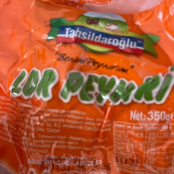 Lor Peynirinde Yabancı Maddeyle Karşılaştım, Gıda Güvenliği Endişesi Yaşıyorum