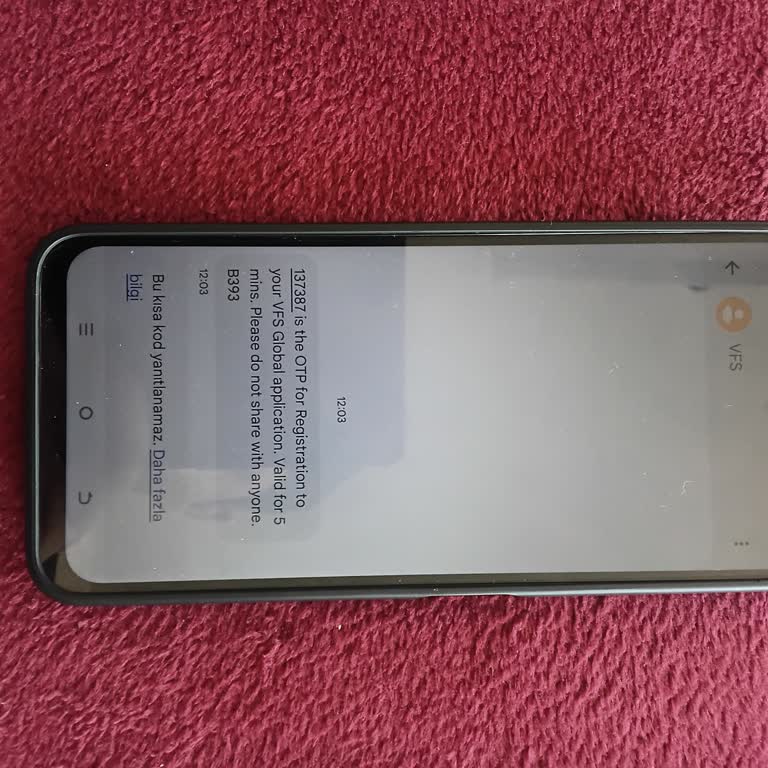 İzinsiz Gelen OTP Mesajı Ve Kişisel Veri Güvenliği Endişesi