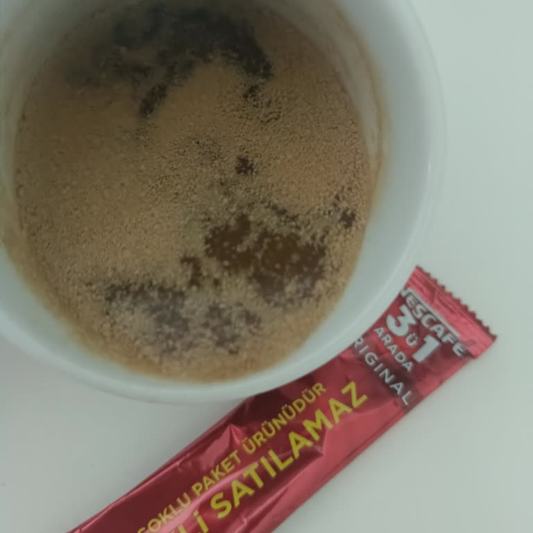 Nescafe 3ü 1 Arada Kahvelerde Tekrarlayan Tortu Ve Mide Bulantısı Sorunu