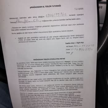 Kredi Kartımla İzinsiz Yapılan Alışverişte Güvenlik Açığı Mağduriyeti