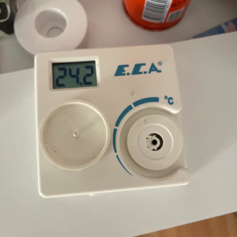 ECA Kablosuz Termostatın Isı Ayar Düğmesi Kırıldı, Yedek Parça Talebim Var
