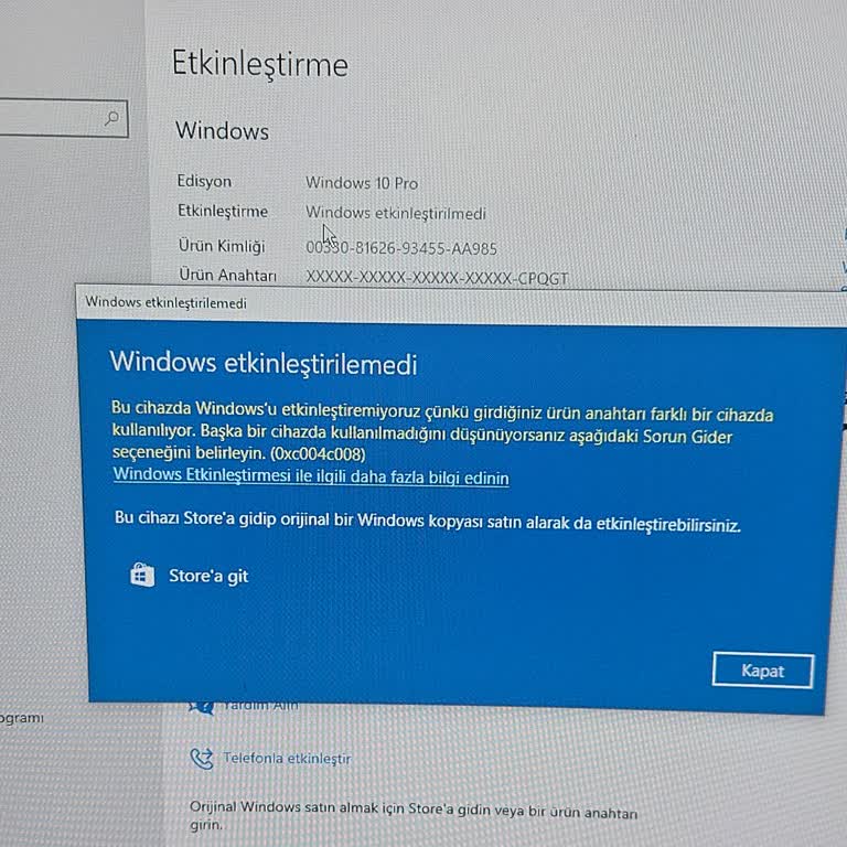 Satın Aldığım Windows 11 Lisansı Etkinleştirilemedi, Firma İade Talebime Cevap Vermiyor