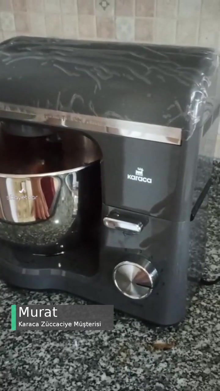 Karaca Hamur Yoğurma Makinesi Motordan Ses Geliyor videonun kapak resmi