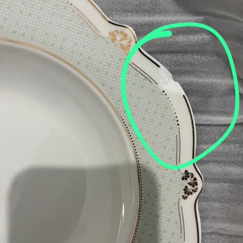 Korkmaz Mutfak Eşyaları Tabak Kırık Çıktı