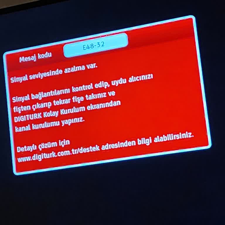 Yeni Digiturk Aboneliğimde Sinyal Hatası Ve Eksik Kanal Sorunu Çözülmüyor