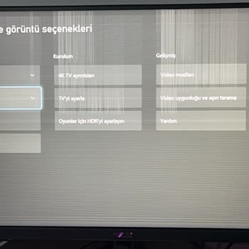 Yeni Alınan Asus Monitörde 60 Hz Modunda Kalıcı Görüntü Bozulması Sorunu