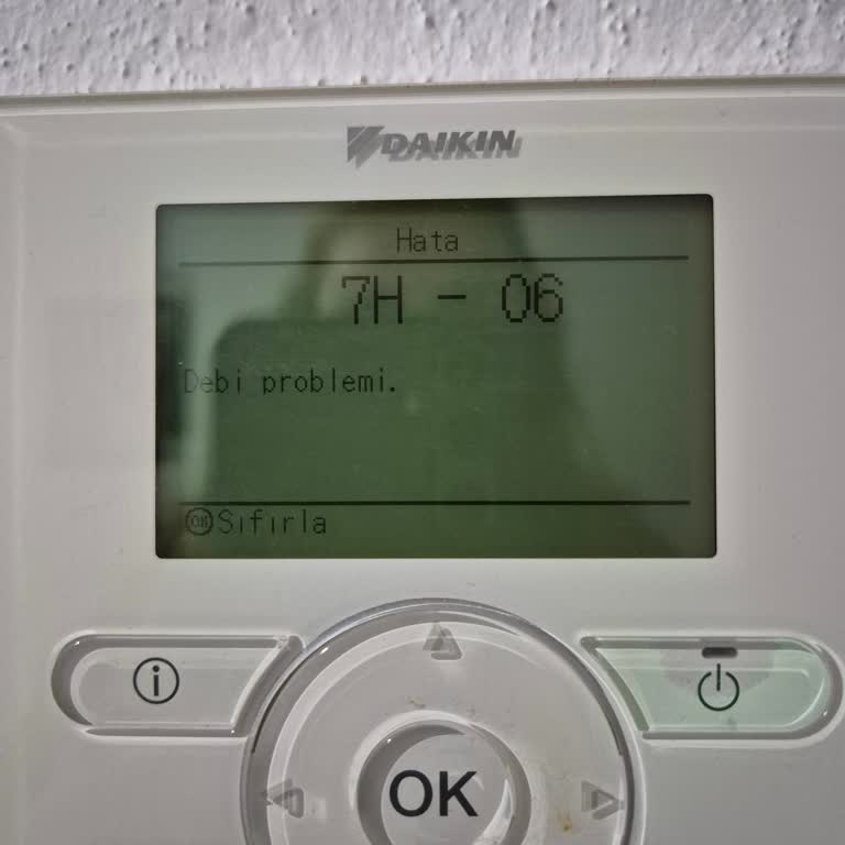 Daikin Isı Pompasında Sürekli Debi Hatası Ve Çözülemeyen Isınma Sorunu
