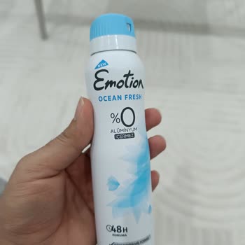 Emotion Ocean Fresh Deodorantlarda Tekrarlayan Püskürtme Sorunu Mağduriyeti