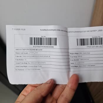 Reebok Eşofman Altında İlk Yıkamada Renk Solması Ve Mağaza İlgisizliği