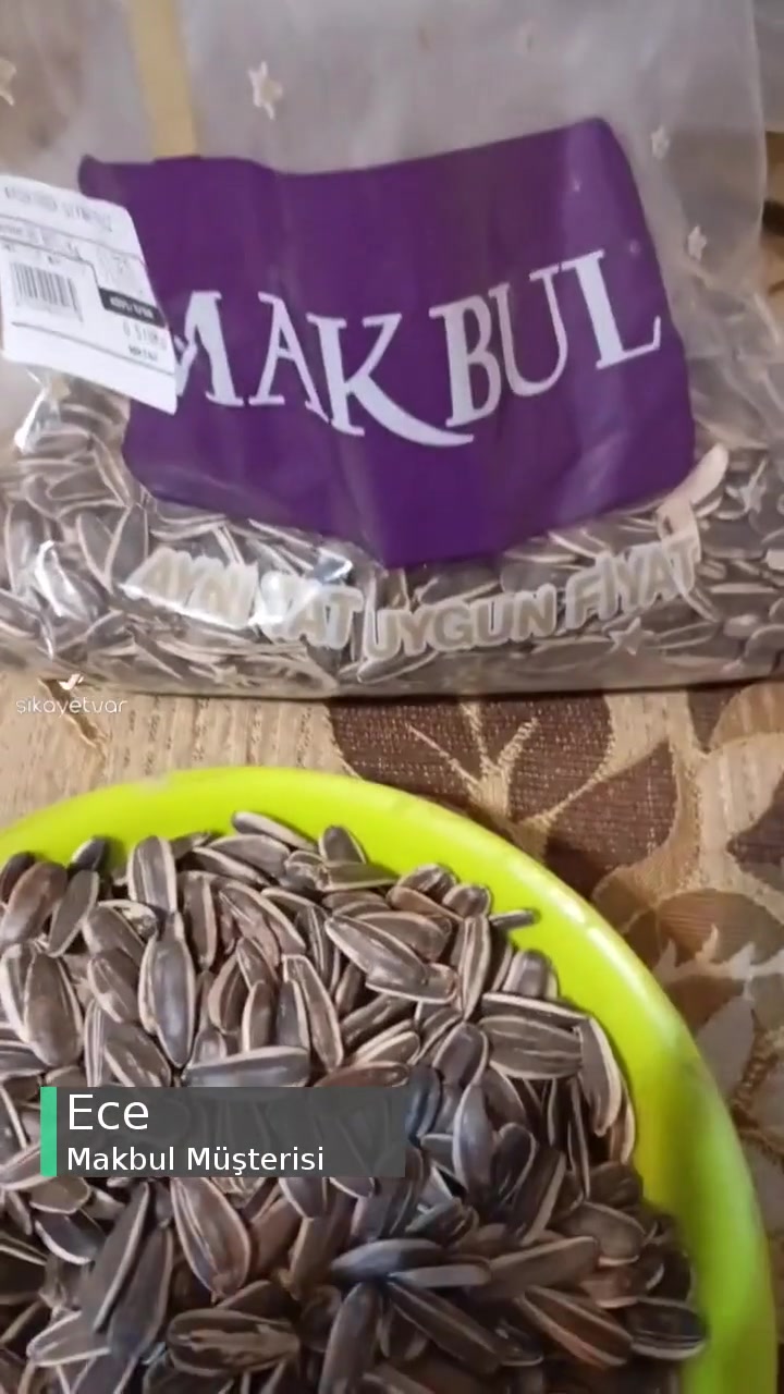 Makbul'den Aldığım Ay Çekirdeği Kabuğunun İçinden Kurtçuk Çıkması! videonun kapak resmi
