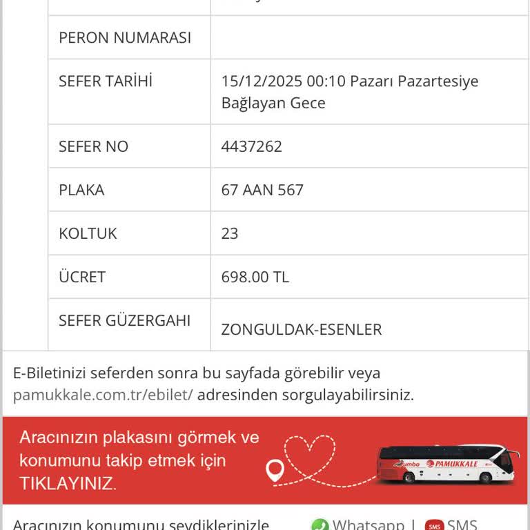 Pamukkale Turizm Seferinde Keyfi Güzergâh Değişikliği Ve Rötar Nedeniyle Mağduriyet