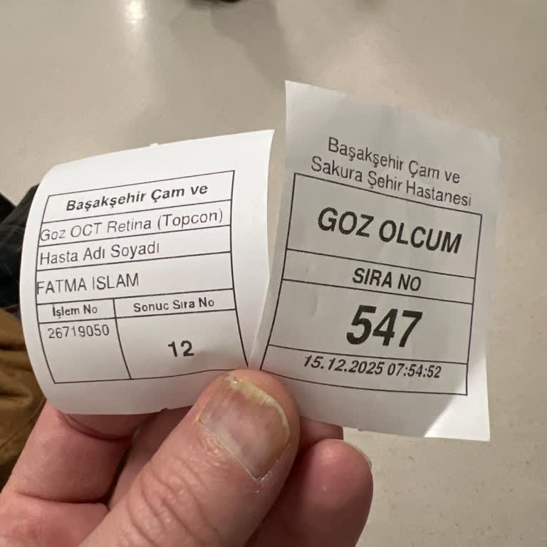 Hastanede Göz Ölçüm Sırası Ve Kayıt Sistemi Karışıklığı Mağduriyet Yaratıyor