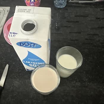 Laktozsuz Süt Latte Renginde Çıktı Çocuğum İçin Endişelendim