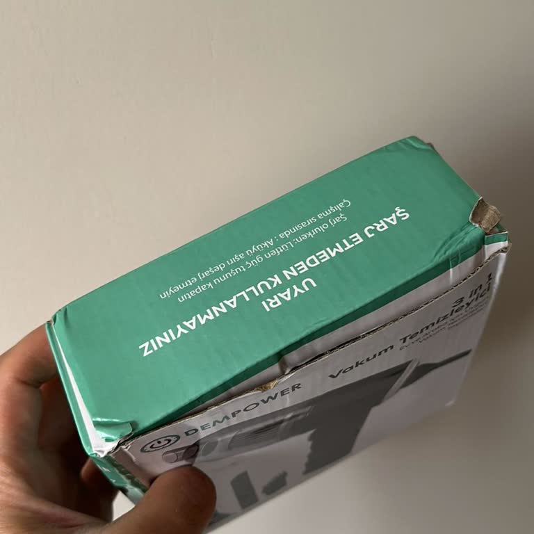 Reklamda Gösterilen Ürün Yerine Kalitesiz Ve Eksik Araç İçi Süpürge Gönderildi