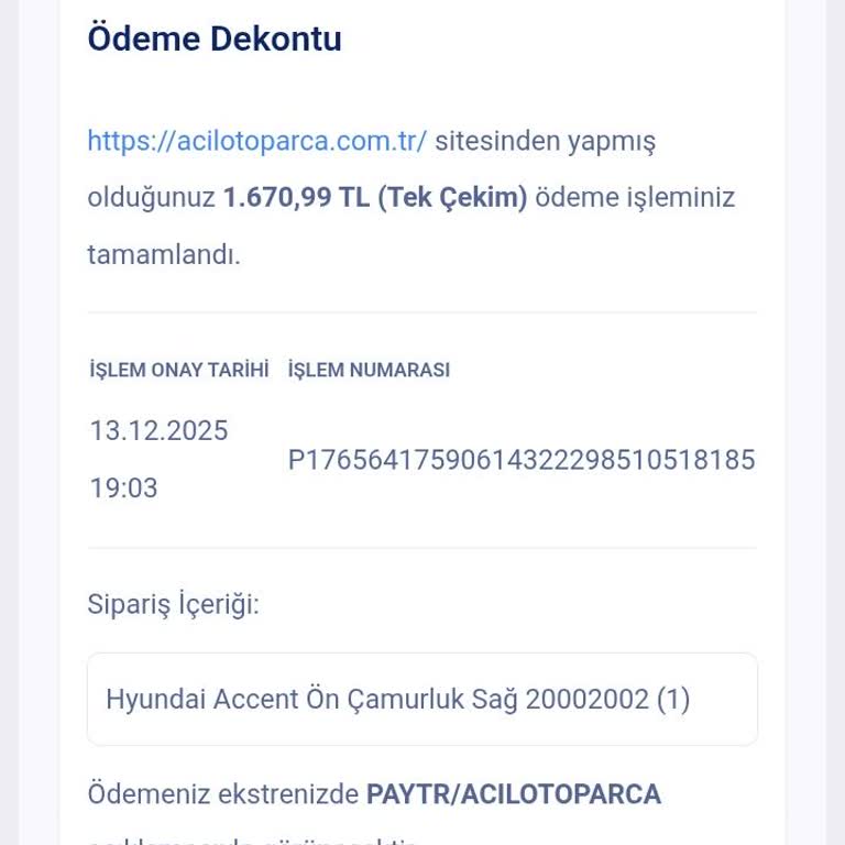 Sipariş İptali Ve İade Talebime Hiçbir Şekilde Dönüş Yapılmıyor