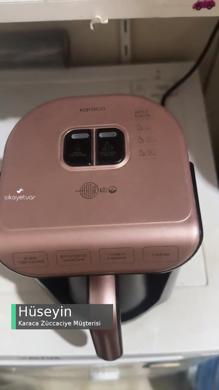 Karaca Sözde Köz Kahve Makinesi videonun kapak resmi