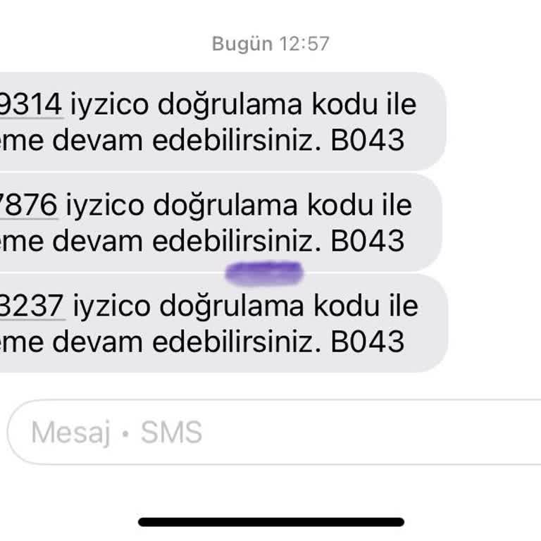 İzinsiz Gelen Doğrulama Kodları Güvenliğimi Tehdit Ediyor