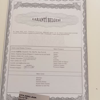 Kumtel Ankastre Sette Sürekli Sorun Ve Eksik Ürün Teslimatı