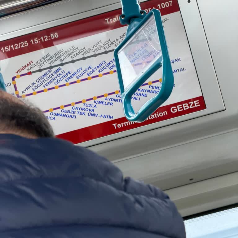 Marmaray Seferinde Olağan Dışı Yavaşlık Nedeniyle Zaman Kaybı