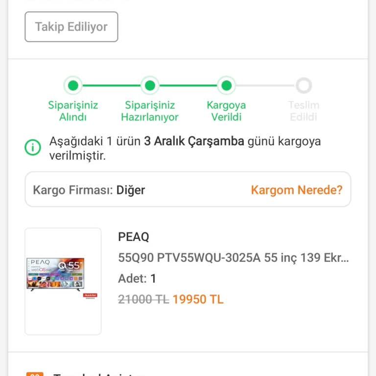 Media Markt’tan Satın Aldığım Televizyonun Teslim Edilmemesi Ve Fiyat Artışı Mağduriyeti