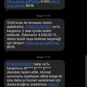 Aldoluxury'den Sipariş Ettiğim Ürünler Yanlış Gönderildi, İade Ve İletişim Sorunu Yaşıyorum