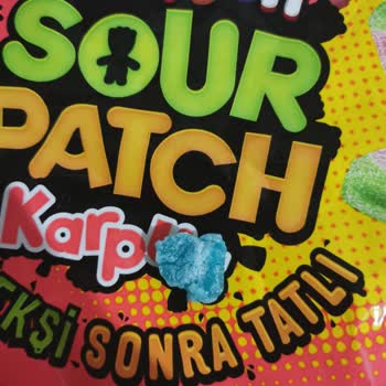 Kent Sour Patch Jelibon Paketinde Yabancı Maddeyle Karşılaştım