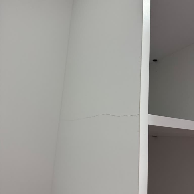 Teslimattan Sonra Dolapta Çatlak Ve Kırık Şoku