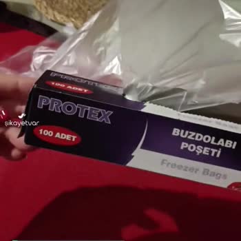Protex Temizlik-Pişirme Ürünleri Buzdolabı Poşeti Çöp Oldu!