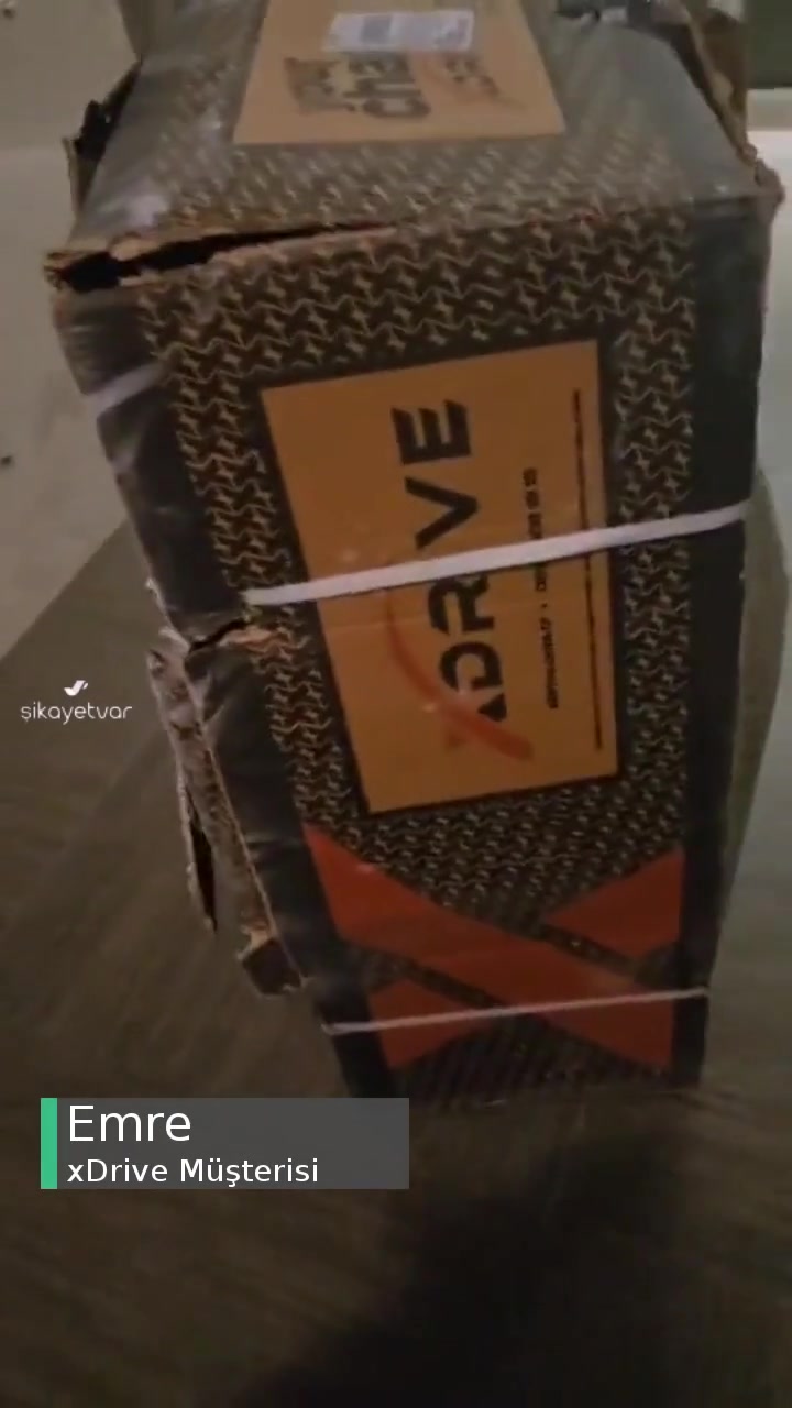 Xdrive Anka Koltuğu Hayvan Dışkısı Ve Beyaz Boyaya Düşmüş Halde Geldi! videonun kapak resmi