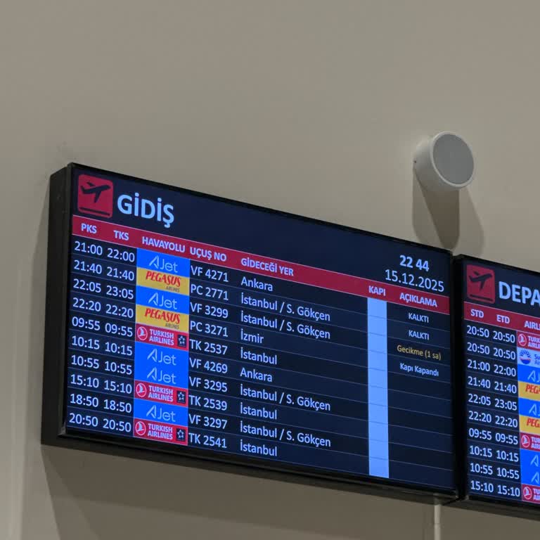 Ajet Uçuşlarında Sürekli Yaşanan Rötarlar Seyahat Planlarımı Aksatıyor