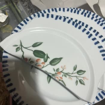 Kırık Tabaklar Ve Teslimat Hatasıyla Mağdur Edildim