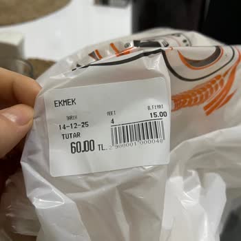 Satın Aldığım Ekmekten Yabancı Madde Çıkması Ve Hijyen Sorunu