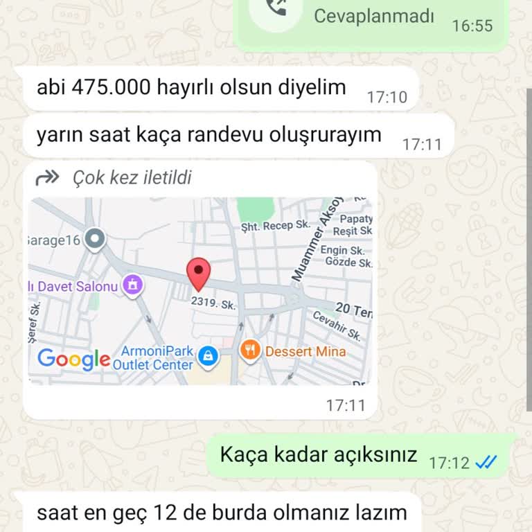 Barem Cars İle Anlaşılan Fiyattan Vazgeçildi Mağdur Edildim