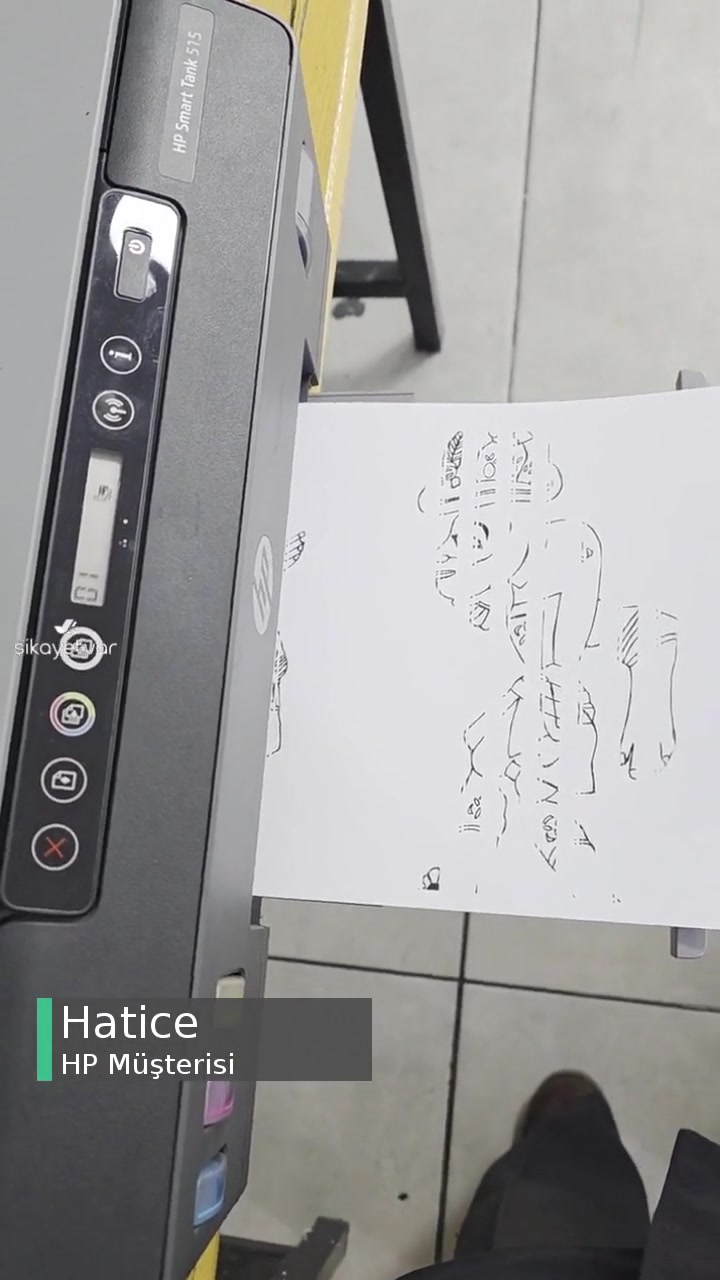 HP Smart Tank 515 Yazıcı Arızası! videonun kapak resmi