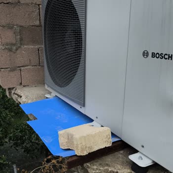 Yeni Montajlanan Bosch Isı Pompasında Eksik Parça Ve Çözüm Eksikliği