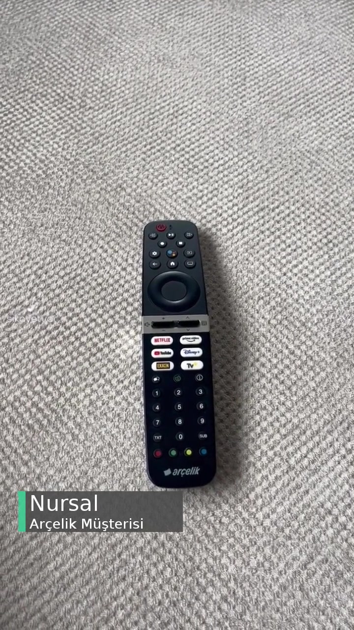 Arçelik Kumandanın Sistemsel Arızasını Kabul Etmeyen Firma videonun kapak resmi