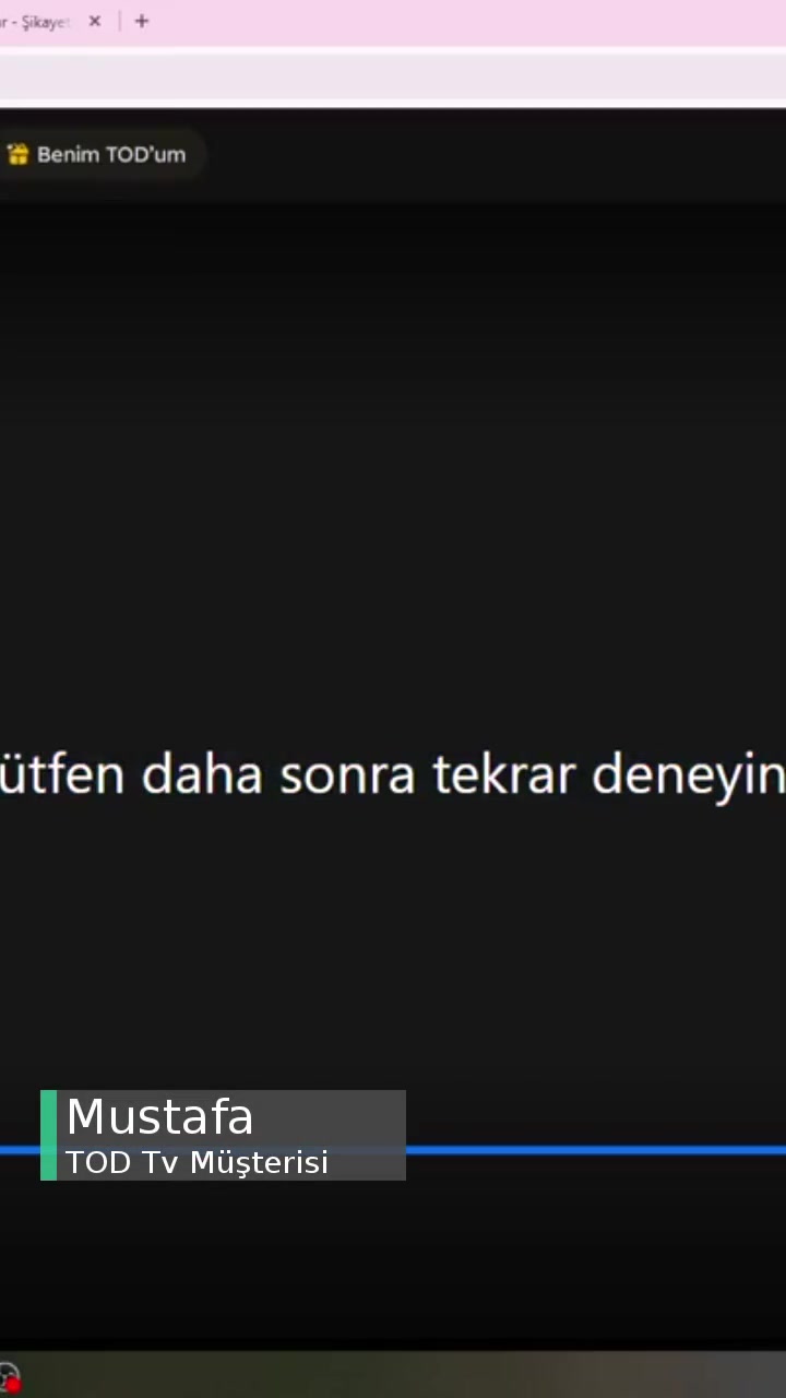 Tod TV Bir Hata Oluştu! videonun kapak resmi